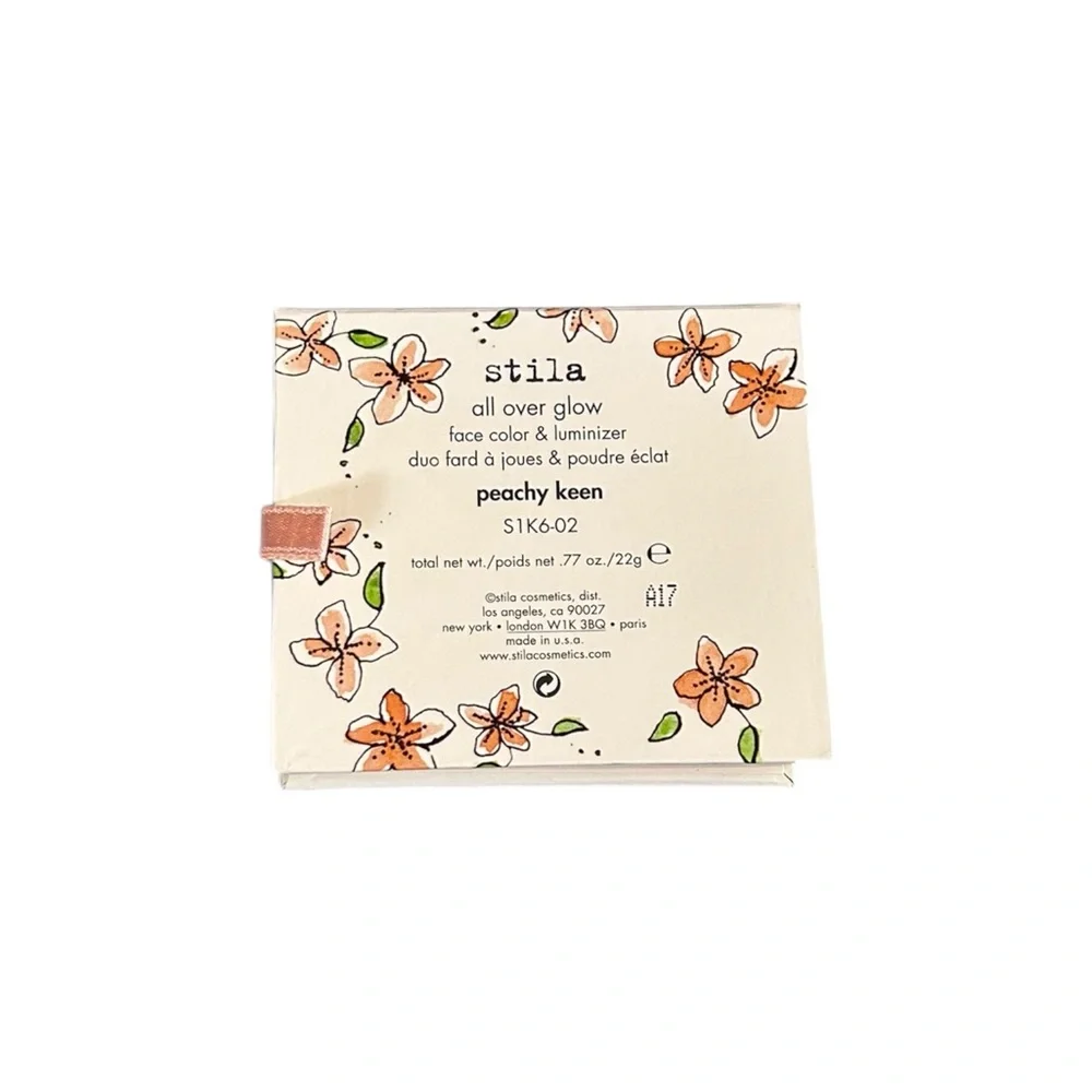 Stila All Over Glow Face Color & Luminizer in Peachy Keen Discontinued NIB